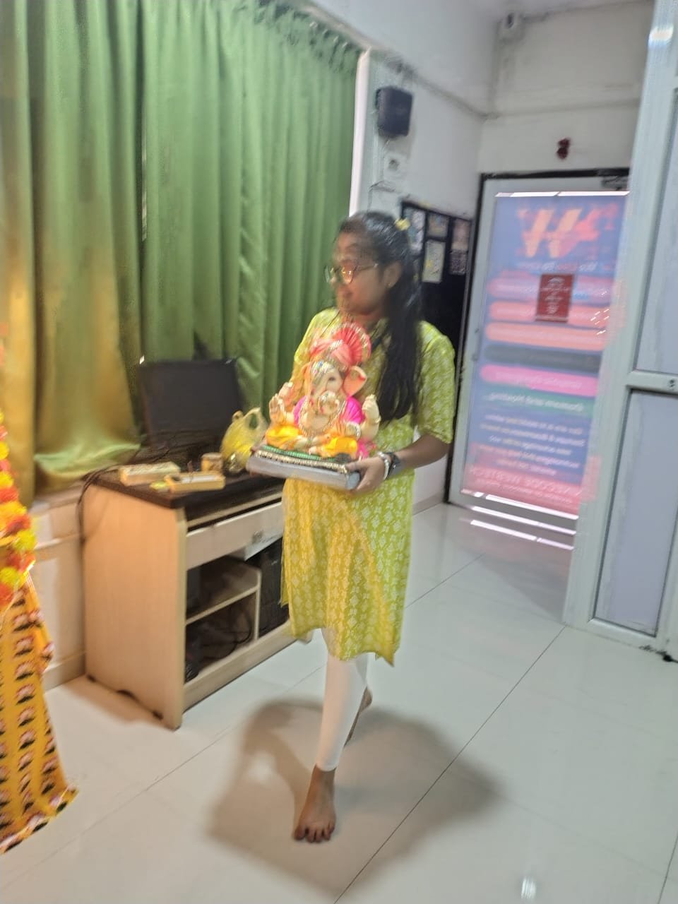 Ganpati bapa at our office