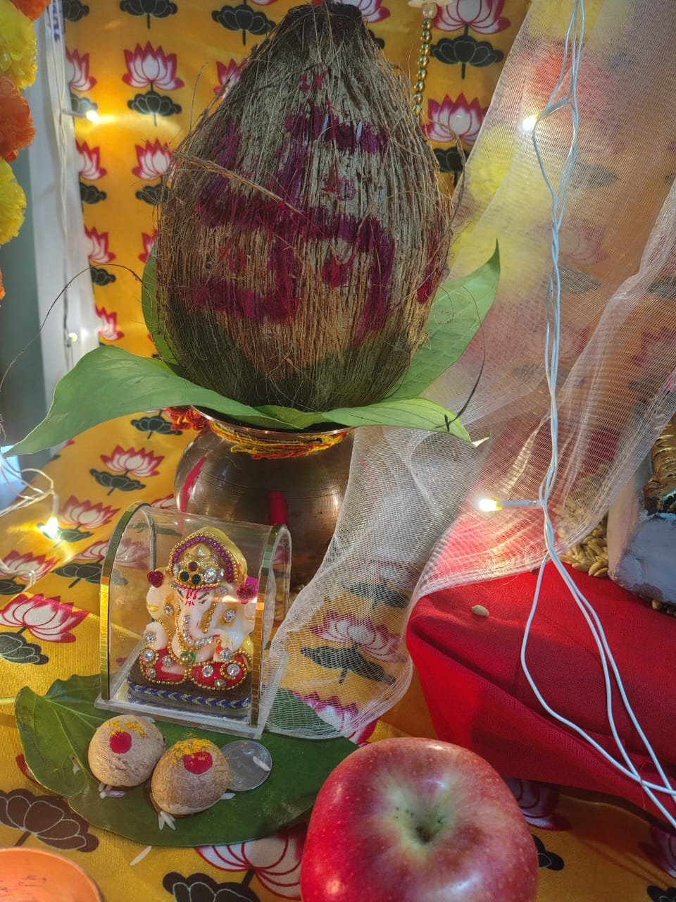 Ganpati sthapna
